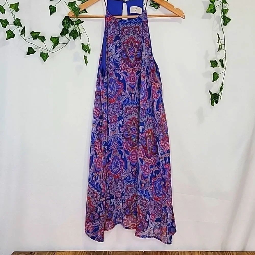 Everly. Tank Dress. A line. Spaghetti strap. Size Small. EUC